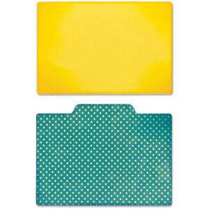Sizzix Jillibean Soup Thinlits Die File Dividers Plain And Middle Tab