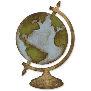 Sizzix Tim Holtz Vintage Globe Bigz Die