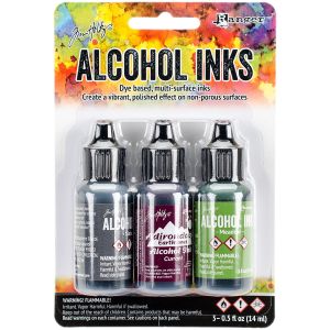 Ranger Tim Holtz Adirondack Alcohol Ink Cottage Path 3 Pack