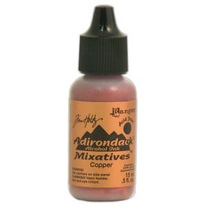 Ranger Tim Holtz Adirondack Alcohol Ink Metallic Mixative Copper
