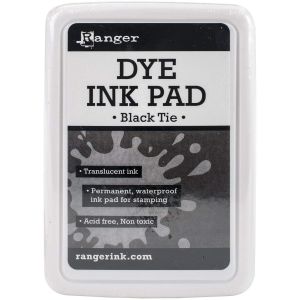 Ranger Dye Ink Pad Black Tie
