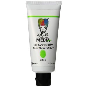 Ranger Dina Wakley Media Heavy Body Acrylic Paint Lime