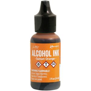 Ranger Tim Holtz Adirondack Earthtones Alcohol Ink Sunset Orange