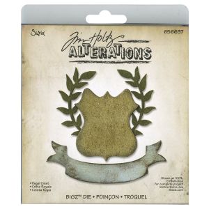 Sizzix Tim Holtz Alterations Collection Bigz Die Regal Crest