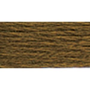 DMC Pearl Cotton Yarn Size 5 27.3yd Very Dark Golden Olive 1 Pack of 1 Skein