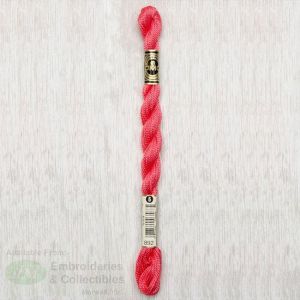 DMC Pearl Cotton Yarn Size 5 27.3yd Medium Carnation 1 Pack of 1 Skein