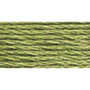 DMC Pearl Cotton Yarn Size 3 16.4yd Medium Green Grey 1 Pack of 1 Skein
