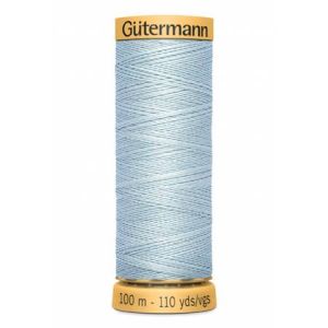 Gutermann Natural Cotton Thread 110yd Aqua