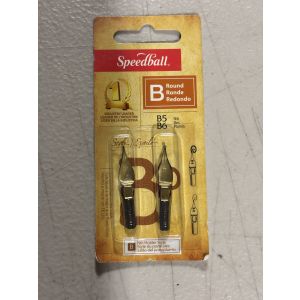 Speedball Calligraphy Pen Nibs 2/Pkg-B5 & B6