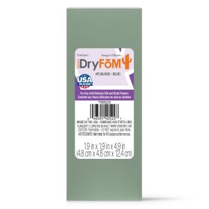 FloraCraft Floral Desert DryFoM Brick - 1.9 x 1.9 x 4.9 Inch