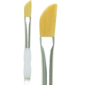 Crafter s Choice White Bristle Flat Brush Size 0