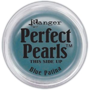 Ranger Perfect Pearls Pigment Powder .25oz Blue Patina 1 pack of 1 piece