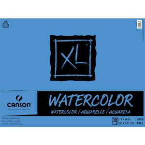 Canson XL Watercolor Paper Pad 18 X24 -30 Sheets