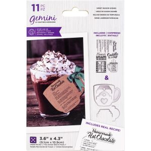 Crafters Companion Gemini Stamps And DiesComfort Joy and Cookies
