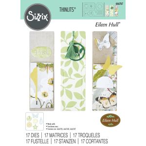 Sizzix Thinlits Die Set By Eileen Hull 17/Pkg - Bookmark, Pockets And Toppers