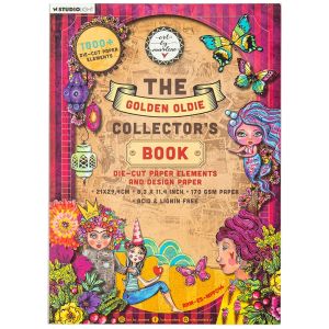 Studio Light Art By Marlene Essentials Mixed Media Pad 70/Pkg-Nr. 246, The Golden Collector\'s Book