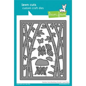 Lawn Cuts Custom Craft Die-Bamboo Forest Portrait Backdrop