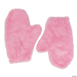 Morris ADLT BUNNY MITTS-PINK