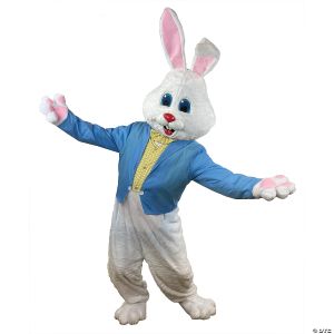 Morris ADLT EASTER BUNNY FAUX YELLOW VEST