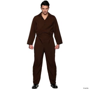 Morris Adlt Horror Jumpsui Brown 2Xl