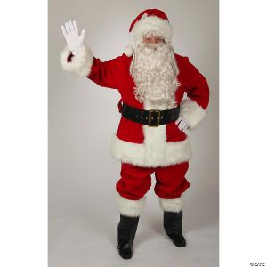 Morris Adlt Santa Claus Regal Red Velvet Xl