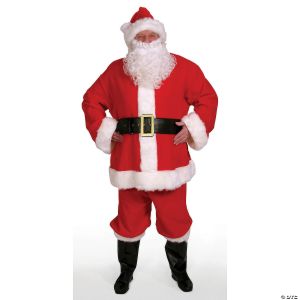 Morris Adlt Santa Suit Economy Lg