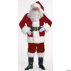 Morris Adlt Santa Suit Velvet 2Xl