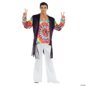 Morris ADULT 60S TIE DYE COSTUME