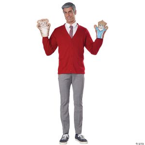 Morris Adult Be My Neighbor Costume Kit