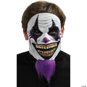 Morris Adult Bearded Clown Mask