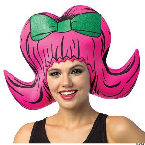 Morris Adult Bouffant Headpiece Foam Pink