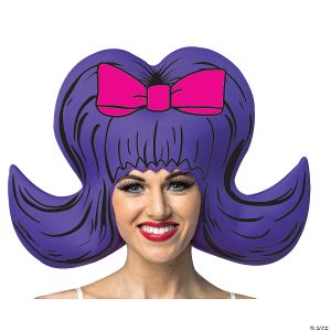 Morris ADULT BOUFFANT HEADPIECE FOAM PURPLE