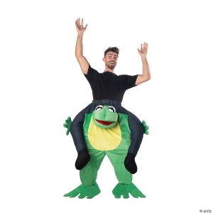 Morris Adult Carry Me Frog Costume