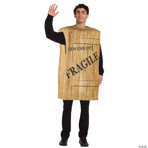 Morris Adult Fragile Crate Costume