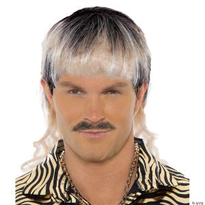 Morris Adult Hombre Mullet Wig