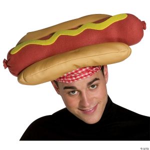 Morris Adult Hot Dog Hat