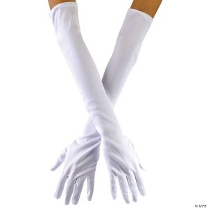 Morris ADULT OPERA GLOVES-WHITE