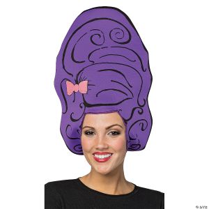 Morris Adult Purple Beehive Foam Headpiece