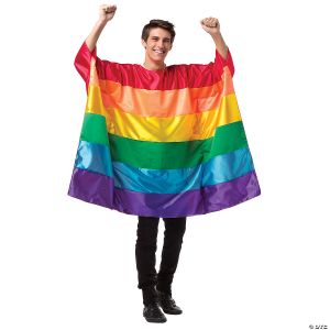 Morris ADULT RAINBOW FLAG COSTUME