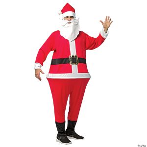 Morris Adult Santa Hoopster Costume