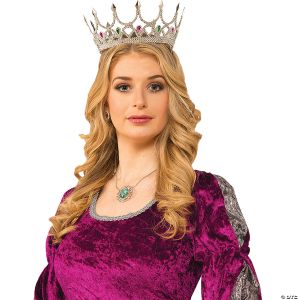 Morris Adult Silver Royal Queen Crown