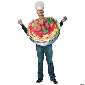 Morris Adult Spaghetti And Meatballs Costume