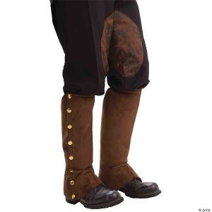 Morris ADULT STEAMPUNK SPATS-BROWN