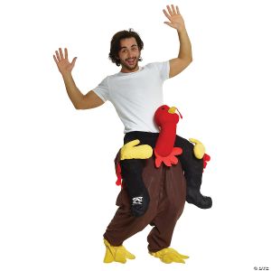 Morris Adult Turkey Piggyback Costume
