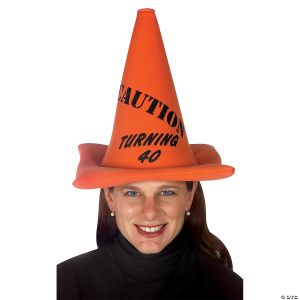 Morris ADULT TURNING 40 CONE HAT