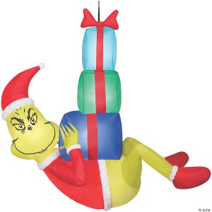 Morris AIRBLOWN HANGING GRINCH