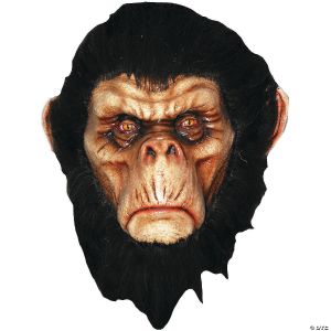 Morris Bad Brown Chimp Latex Mask