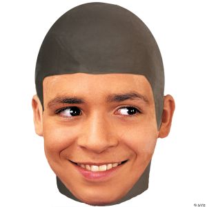 Morris Bald Skin Head Cap Brown