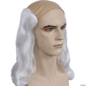 Morris Ben Franklin Bargain Wig-White