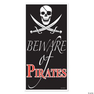 Morris Beware Of Pirates Door Cover